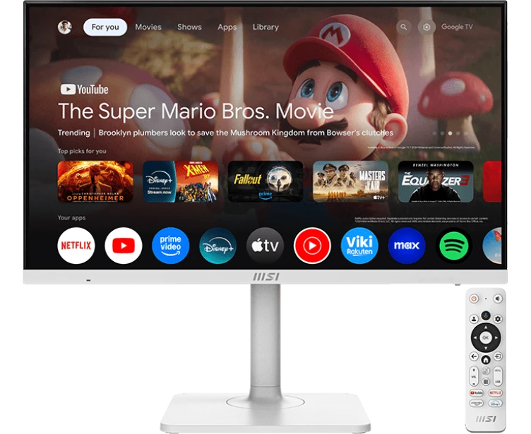 Монитор MSI Modern MD272 UPSW (9 S6-3 PB19 H-409) 27" 16:9 UHD(3840x2160) IPS Flat, 1000:1,100 M:1,300nits, 1x HDMI, 1x DP, 1x USB-C, 2x USB-A, 1x RJ45, Speaker