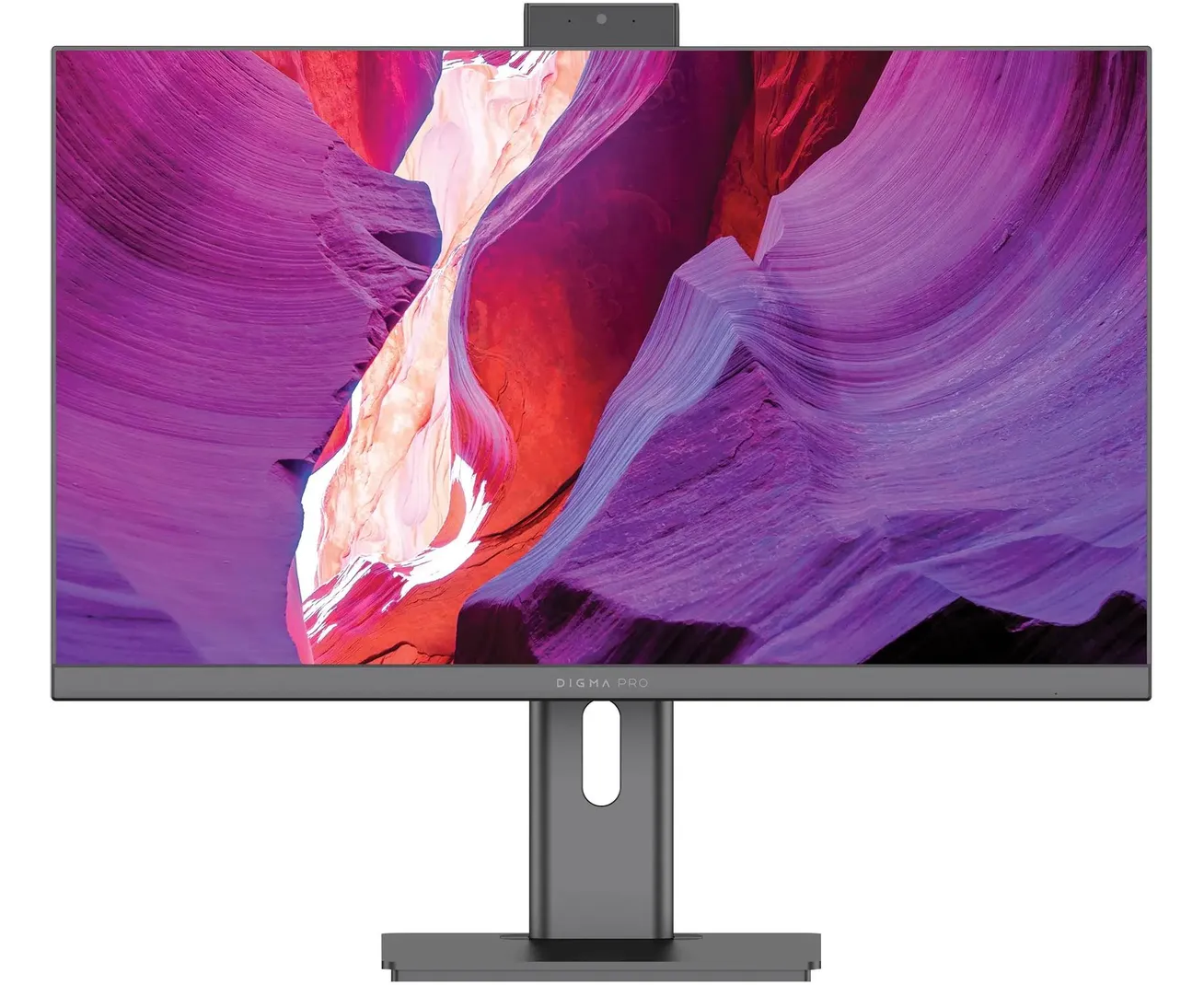 Моноблок Digma Pro Unity (DM23 P7-ADXW02) 23.8" Full HD i7 1255 U (1.7) 16 Gb SSD512 Gb Iris Xe Windows 11 Professional Gbit Eth Wi Fi BT клав. мышь серый