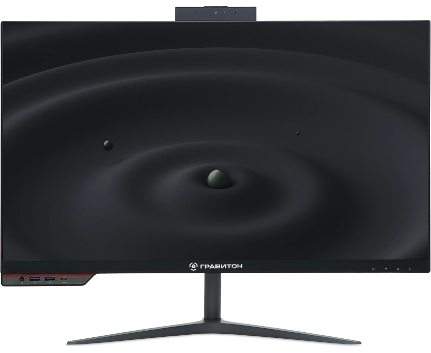 Моноблок Гравитон М55 И (М55 И151130) 23.8" IPS i5 12500 (3.0) 16 Gb SSD512 Gb UHDG no OS Wi Fi клавиатура мышь Cam (RUS)