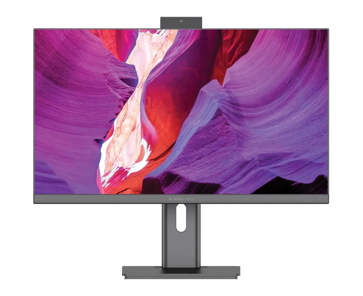 Моноблок Digma Pro Unity (DM23 P3-ADXW01) 23.8" Full HD i3 1315 U (1.2) 16 Gb SSD512 Gb UHDG CR Win 11 Pro Gbit Eth 90 W клав. мышь серый/черн