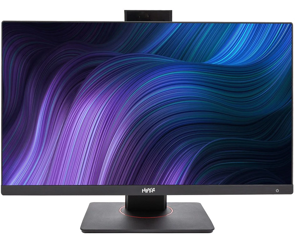 Моноблок Hiper V6 (V6-i5144 R16 N5 H6 FBI6 EPBWMKWP) 23.8"(1920x1080 (матовый) IPS)/Intel Core i5 14400(2.5 Ghz)/16384 Mb/512 PCISSD Gb/no DVD/BT/Wi Fi/war 1y