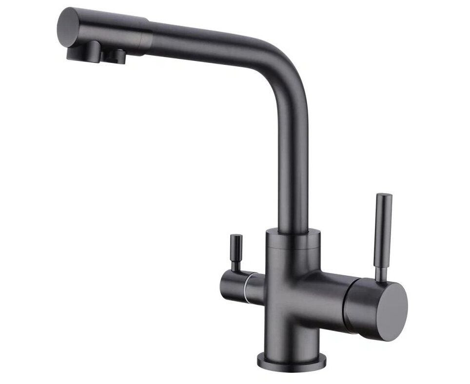 Смеситель Emar ECB-3003 N PVD Dark вороненая сталь