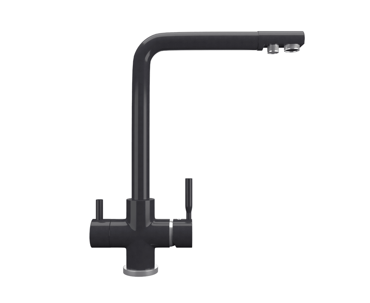 Кухонный смеситель MAUNFELD MFQT-16 DGR темно-серый