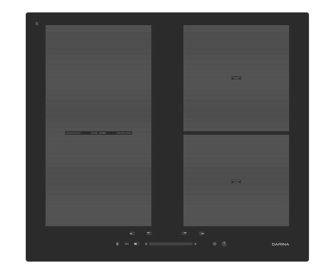 Варочная поверхность Darina 5 P9 EI 304 B черный