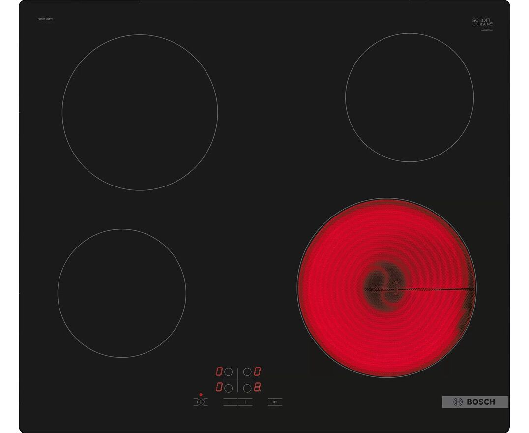 Электрическая варочная панель Bosch PKE611 BA2 E, черный