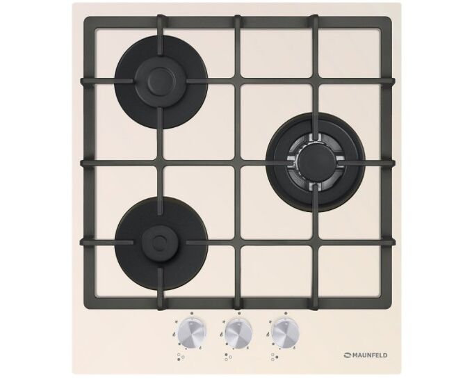 Варочная поверхность MAUNFELD EGHG.43.33 CBG/G газ бежевый
