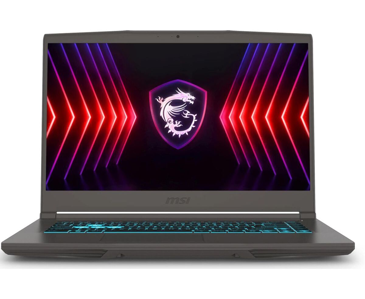 Ноутбук MSI Thin B12 UCX-2633 XRU (9 S7-16 R831-2633) 15.6", IPS, i5 12450 H 2 ГГц, 8 ядер 16 ГБ DDR4, 512 ГБ SSD, Ge Force RTX 2050 - 4 ГБ, Free DOS grey