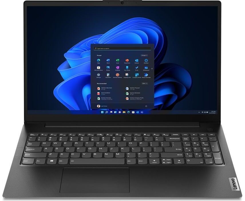 Ноутбук Lenovo V15 G4 AMN (82 YU009 XFE) 15.6" TN FHD AMD Ryzen 5 7520 U/8 Gb/256 Gb SSD/VGA int/no OS/black