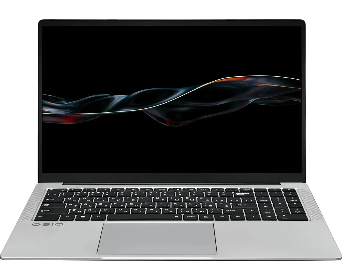 Ноутбук OSIO Focus Line F160 A-005 16.1", 2023, IPS, AMD Ryzen 5 5500 U 2.1 ГГц, 6-ядерный, 16 ГБ DDR4, 512 ГБ SSD, AMD Radeon, No OS