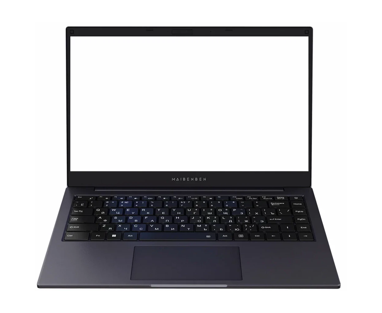 Ноутбук Maibenben Smart S14 A-i N10 UM (S14 A-i N10 UMA1 SLURE0) 14"(1920x1080 (матовый) IPS)/Intel N-series N100(0.8 Ghz)/8192 Mb/256 PCISSD Gb/Intel UHD Graph