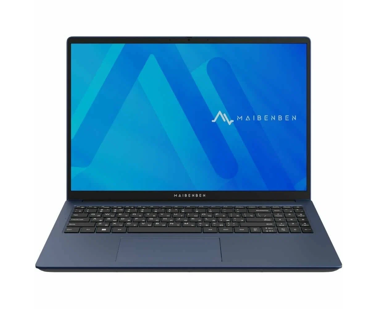 Ноутбук Maibenben M647 (M6471 SF0 HURE3) 16" FHD IPS, AMD R7-4800 H, 16 Gb, 512 Gb SSD, Win11 Home, синий (мышка + коврик)