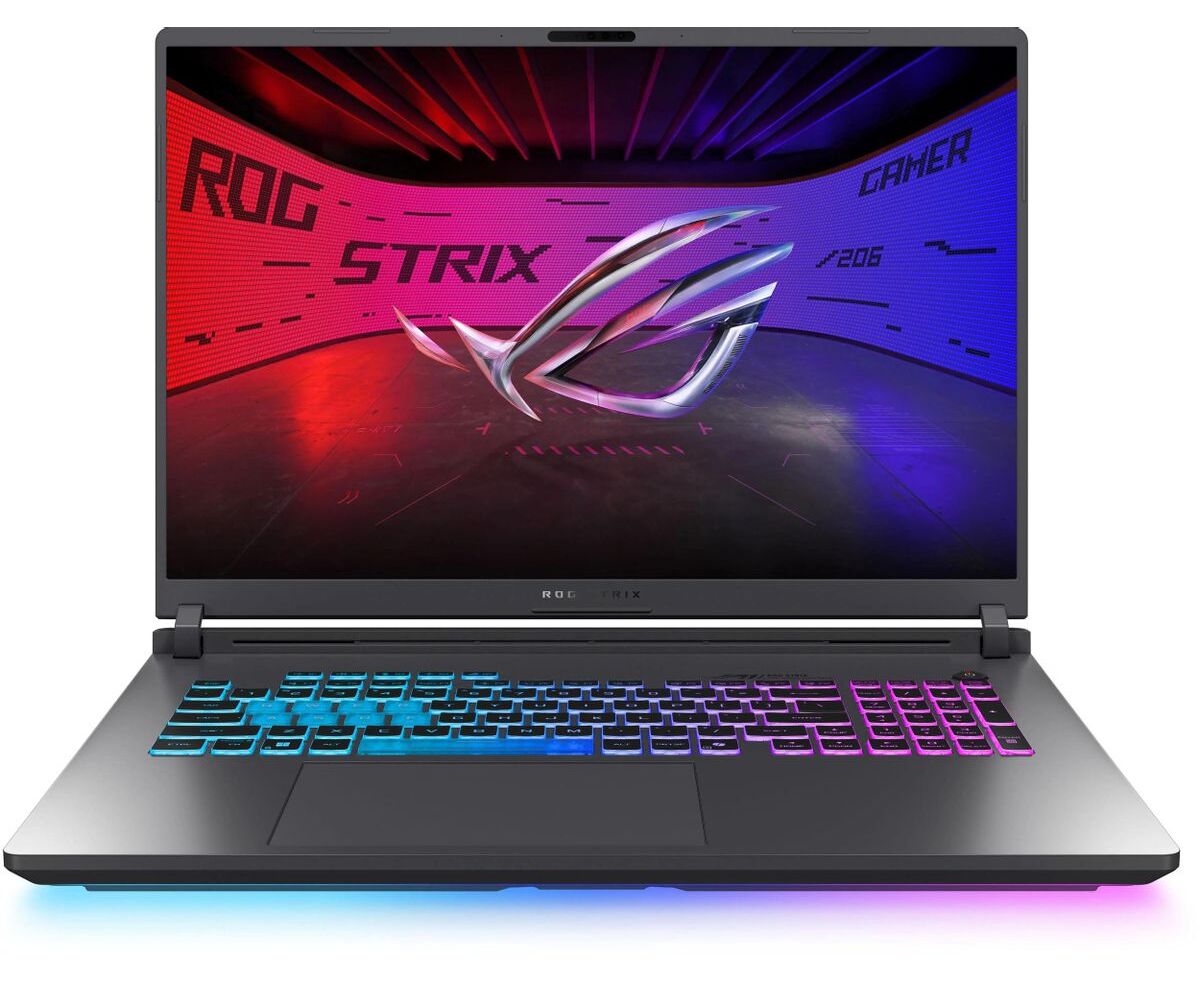 Ноутбук ASUS ROG Strix G18 G815 LR-S9126 W (90 NR0 LT1-M005 B0) Ultra 9 275 HX 32 Gb SSD 1 Tb NVIDIA RTX 5070 Ti 12 Gb 18 WQXGA IPS 90 Вт*ч Win11 Серый