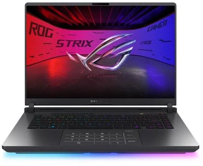 Ноутбук ASUS ROG Strix G16 G615 LW-S5082 (90 NR0 LG1-M00350) Ultra 9 275 HX 32 Gb SSD 1 Tb NVIDIA RTX 5080 16 Gb 16 WQXGA IPS 90 Вт*ч No OS Серый