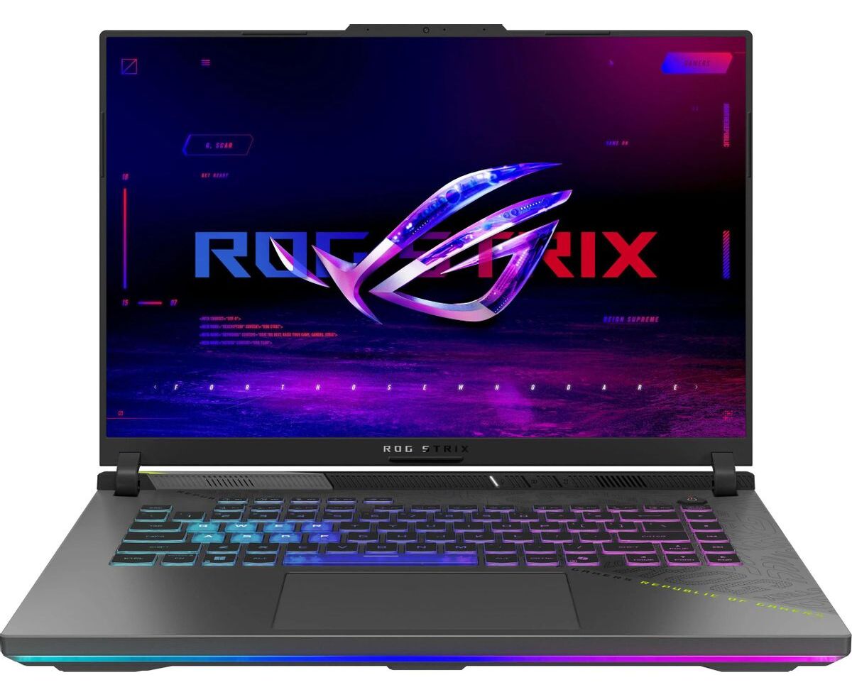 Ноутбук ASUS ROG Strix G16 G614 FR-S5054 (90 NR0 NK8-M002 E0) 16", IPS, Ryzen 9 9955 HX 2.5 ГГц, 16 ядер, 32 ГБ 1 ТБ SSD, Ge Force RTX 5070 Ti для ноутбуков