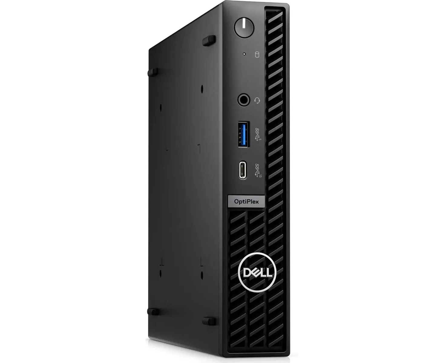 Неттоп Dell Optiplex 7020-3861 Micro i3 14100 T (2.7) 8 Gb SSD256 Gb UHDG 730 Windows 11 Professional Gbit Eth 260 W мышь клавиатура черный