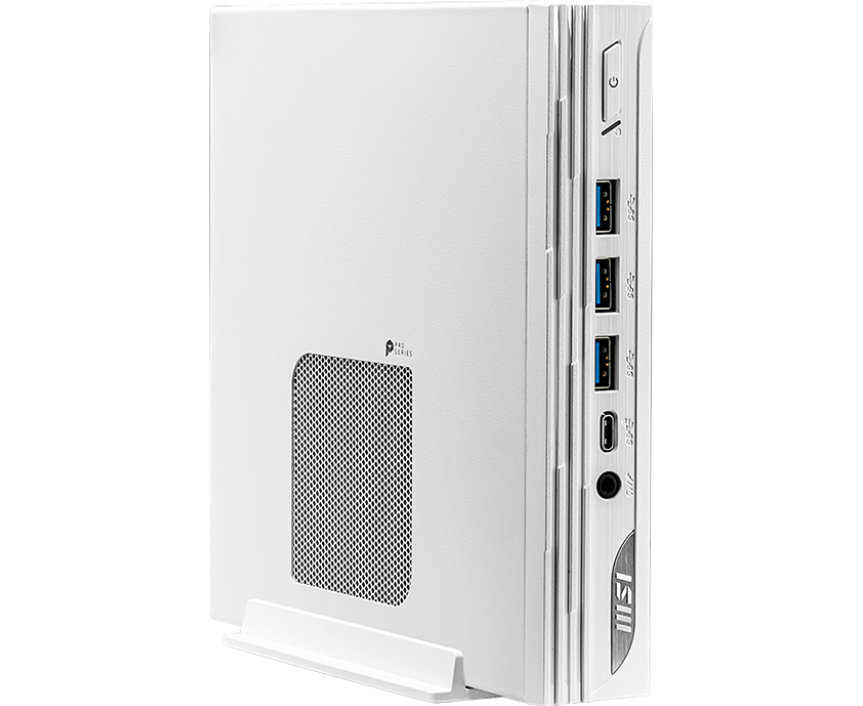 Неттоп MSI Pro DP10 13 M-025 BRU (936-B0 A612-025) i5 1340 P (1.9) Iris Xe no OS 2.5x Gbit Eth Wi Fi BT 120 W белый