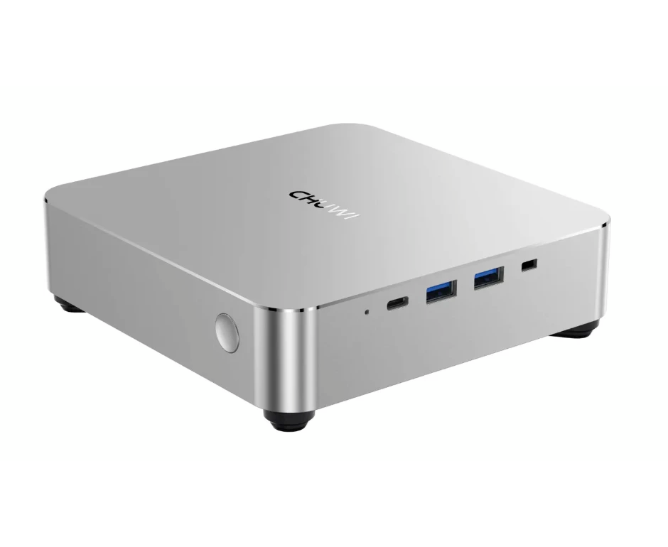 Компьютер Chuwi CWI603 R7 P Au Box AMD Ryzen 7 8745 HS(3.8 Ghz)/16384 Mb/512 SSD Gb/Int:Intel UHD Graphics/BT/Wi Fi/war 1y/0.74kg/Gold+Black/Win11 Pro + Alumin