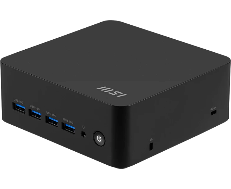 Неттоп MSI Cubi Z AI 8 M-008 XRU (9 S6-B03231-019) AMD Ryzen 5 8645 HS, DDR5 16 ГБ, 512 ГБ(SSD), AMD Radeon 760 M, без операционной системы