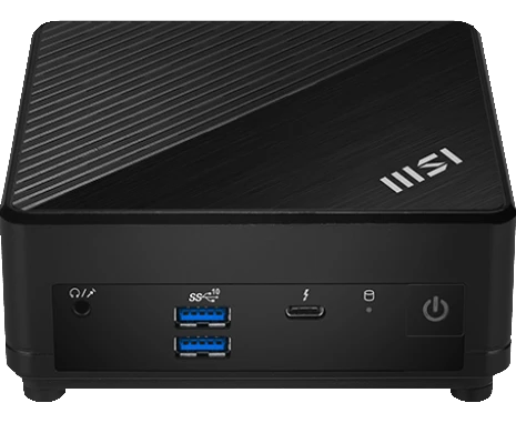 Неттоп MSI Cubi 5 1 M-615 XRU (9 S6-B0 A821-615) Core 7 150 U (1.8) 16 Gb SSD1 Tb Graphics CR без ОС 2x Gbit Eth Wi Fi BT черный