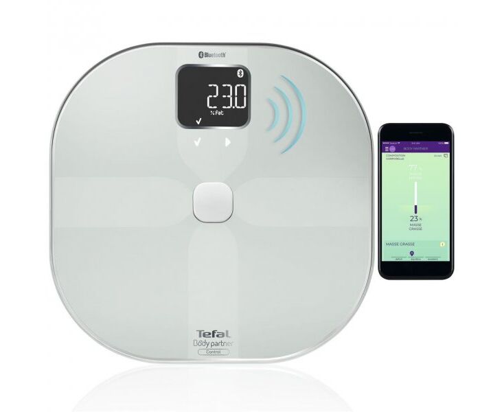 Весы напольные Tefal BM9541 S1 серебристый