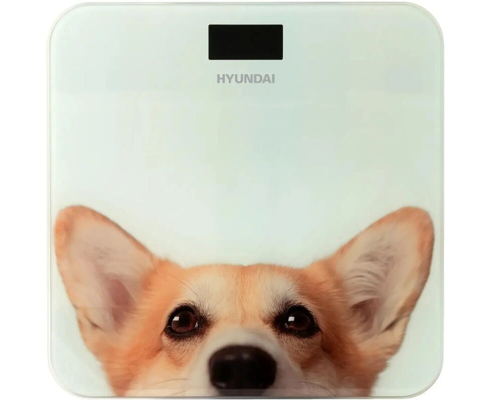 Весы напольные Hyundai H-BS03671 белый