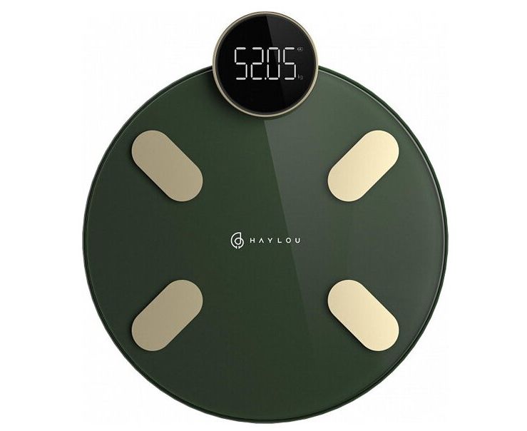 Весы напольные XIAOMI Haylou CM01 RU Dark green