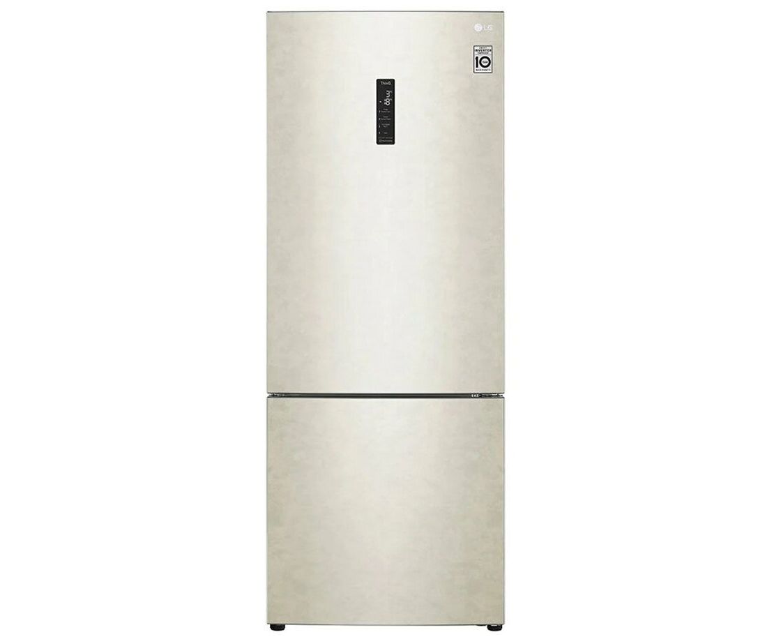Холодильник LG GC-B569 PECM бежевый глянц.