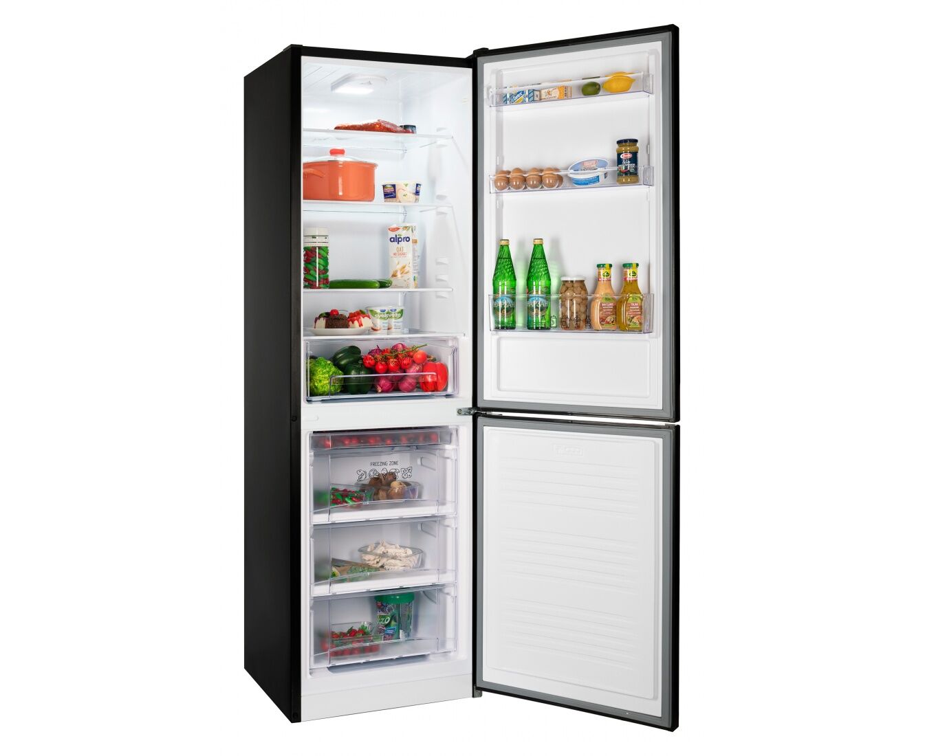 Холодильник Nordfrost NRB 162 NF B черный