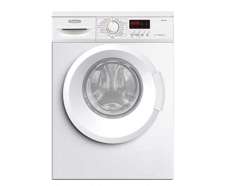 Стиральная машина Бирюса WM-ME610/08 класс: A+ загр.фронтальная макс.:6кг белый