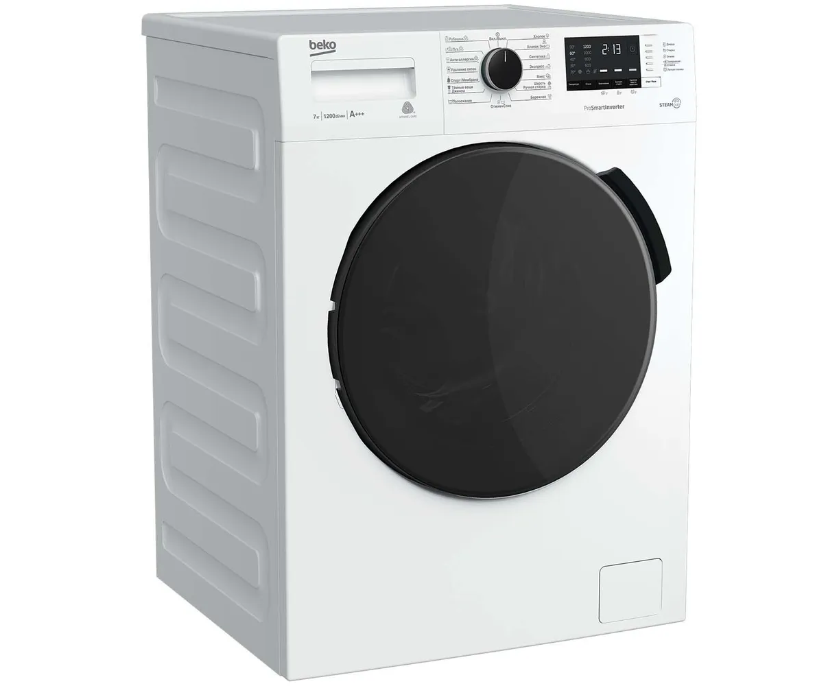 Стиральная машина Beko WSPE7612 W белый