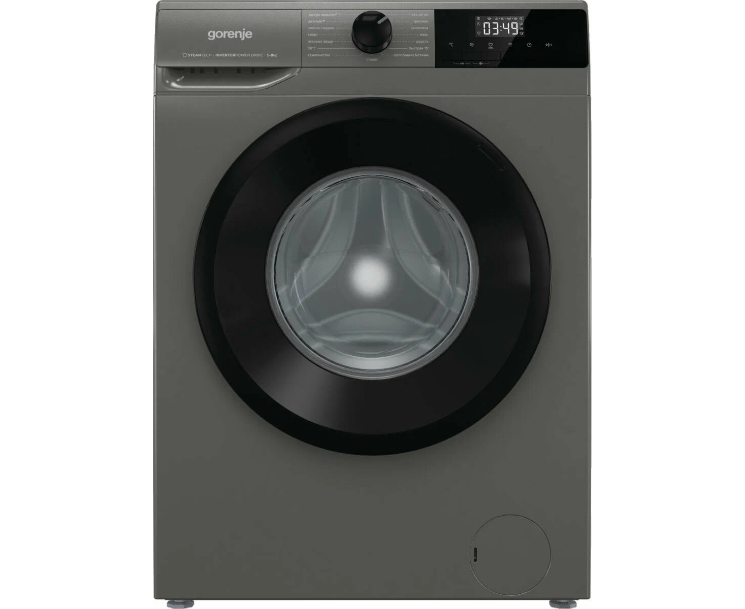 Стиральная машина Gorenje WNHPI84 AS/AR темно-серый