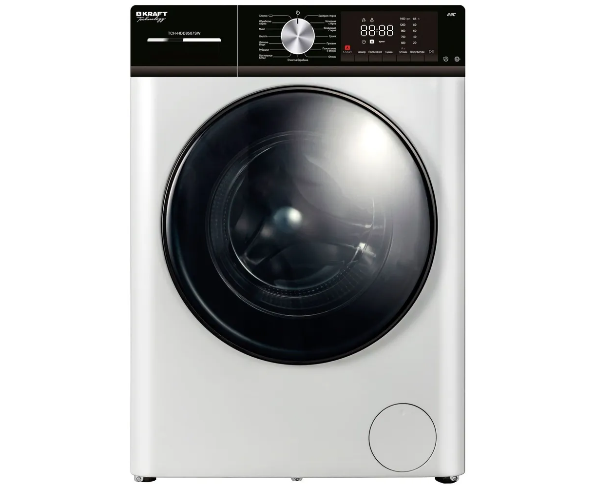 Стиральная машина KRAFT Technology TCH-HDD8587 SW
