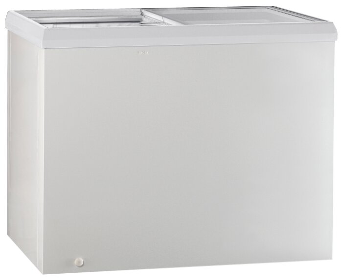 Морозильный ларь POZIS FH-255 белый, стеклянная крышка
