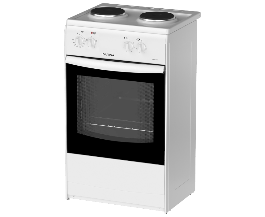 Плита Darina S EM 521 404 W белый эмаль