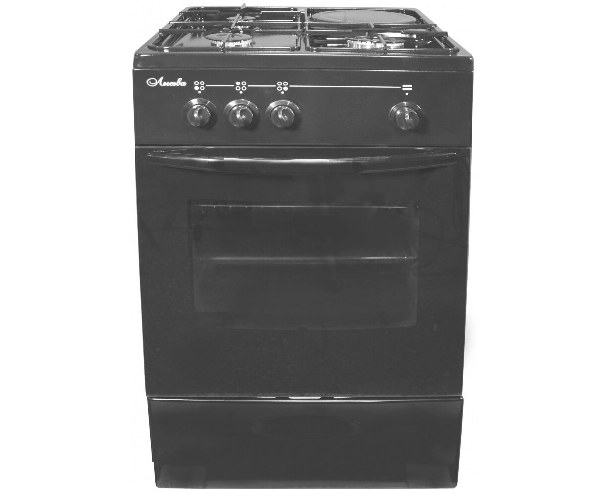 Плита Лысьва ГП 300 МС СТ-2у черный (без крышки)