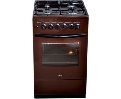 Плита Газовая Лысьва ГП 400 МС-2у коричневый (стеклянная крышка), 85x50x60см, 4 конфороки, духовка 57л