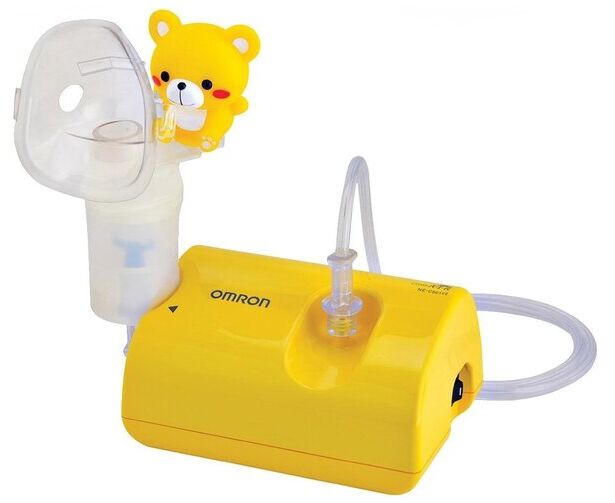 Ингалятор Omron NE-C24 Kids (NE-C801 S-KDRU) компрессорный стационарный желтый