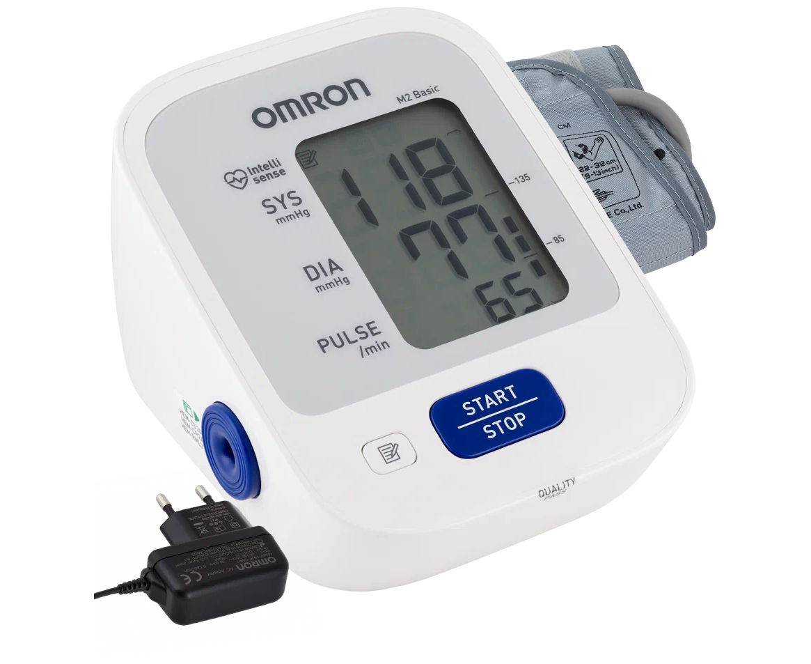 Тонометр автоматический OMRON M2 Basic HEM-7121-ARU