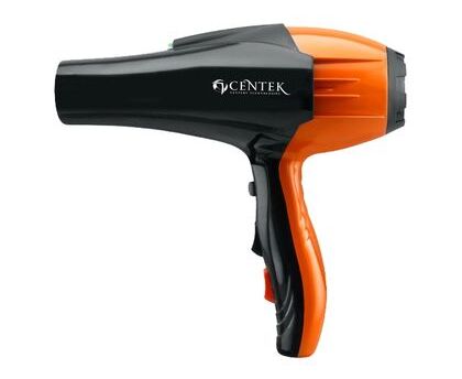 Фен Centek СТ-2226 Professiona I (черн/оранж) 2200 Вт, мощный АС мотор, 5 режимов. 2 концентратора