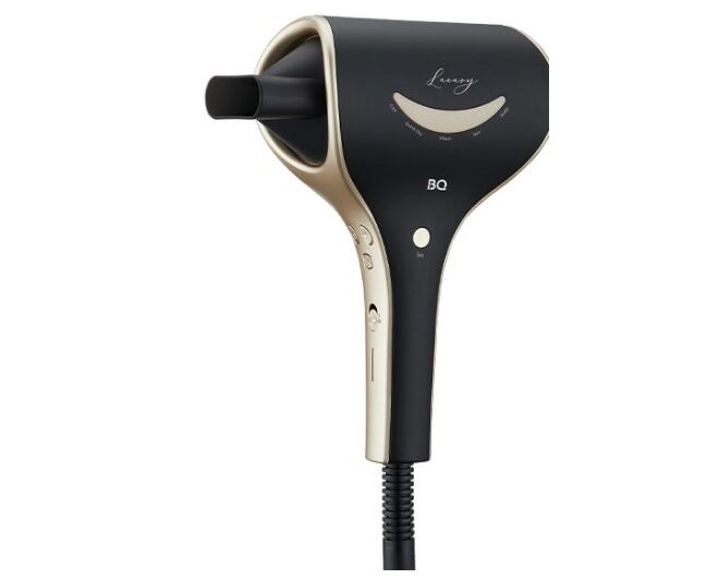 Фен BQ HD1211 M Black-Gold