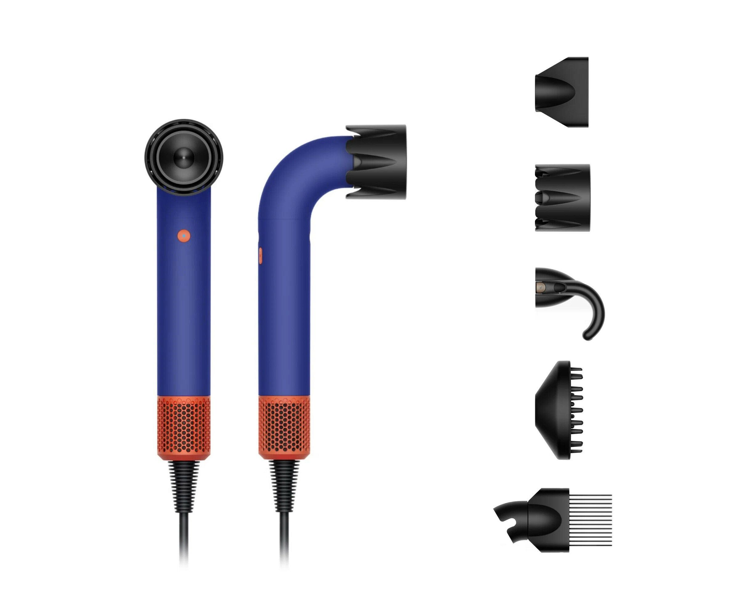 Фен DYSON SS R HD18 Vinca BL/Topaz orange 522266-01