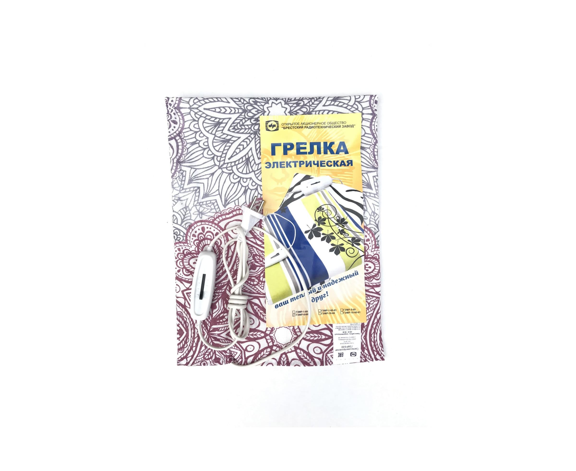 Грелка электрическая Брест ГЭМР-6-60 (400x300)