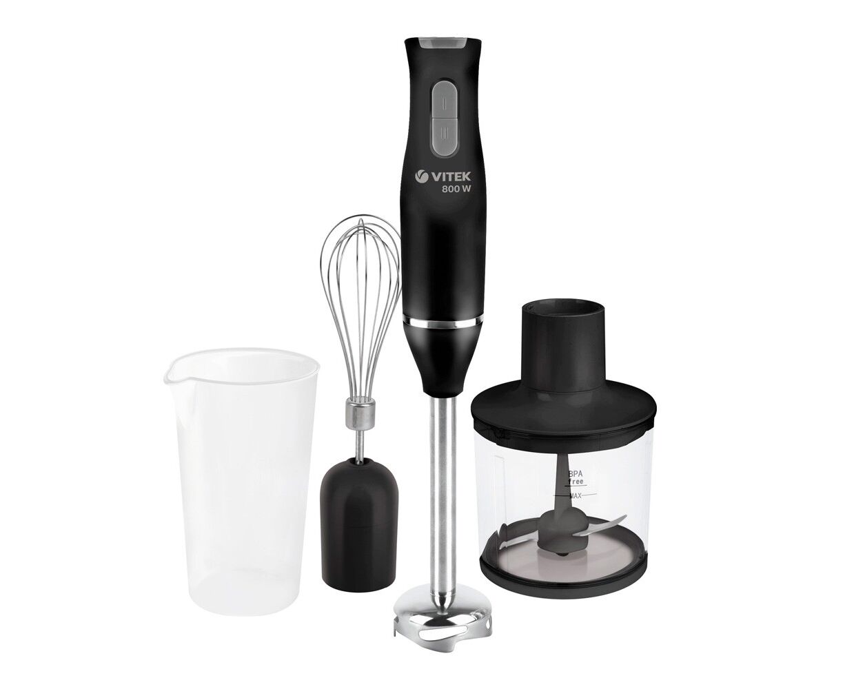 Блендер погружной Vitek VT-3424 800 Вт черный