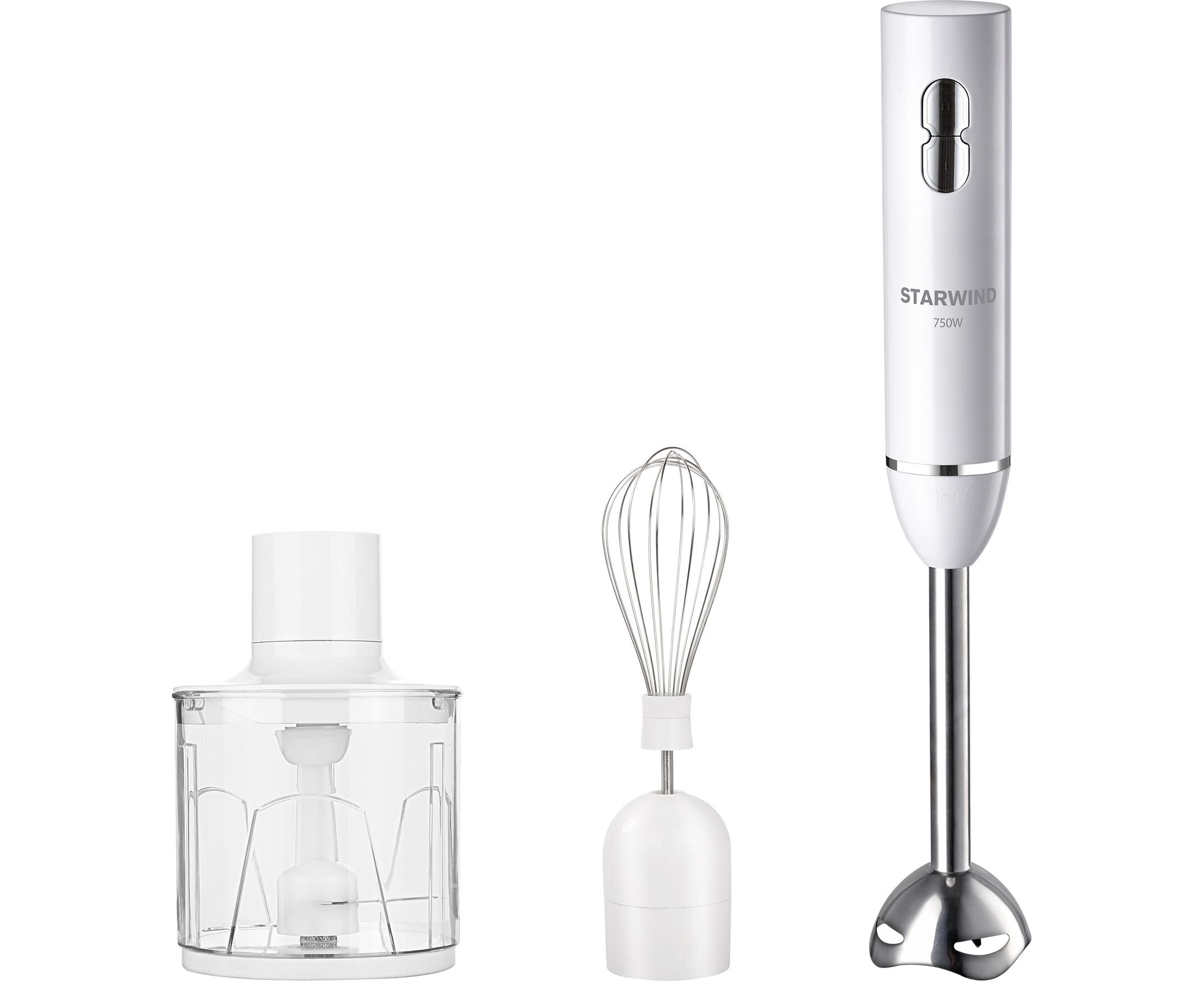 Блендер погружной Starwind SBP1111 750 Вт белый
