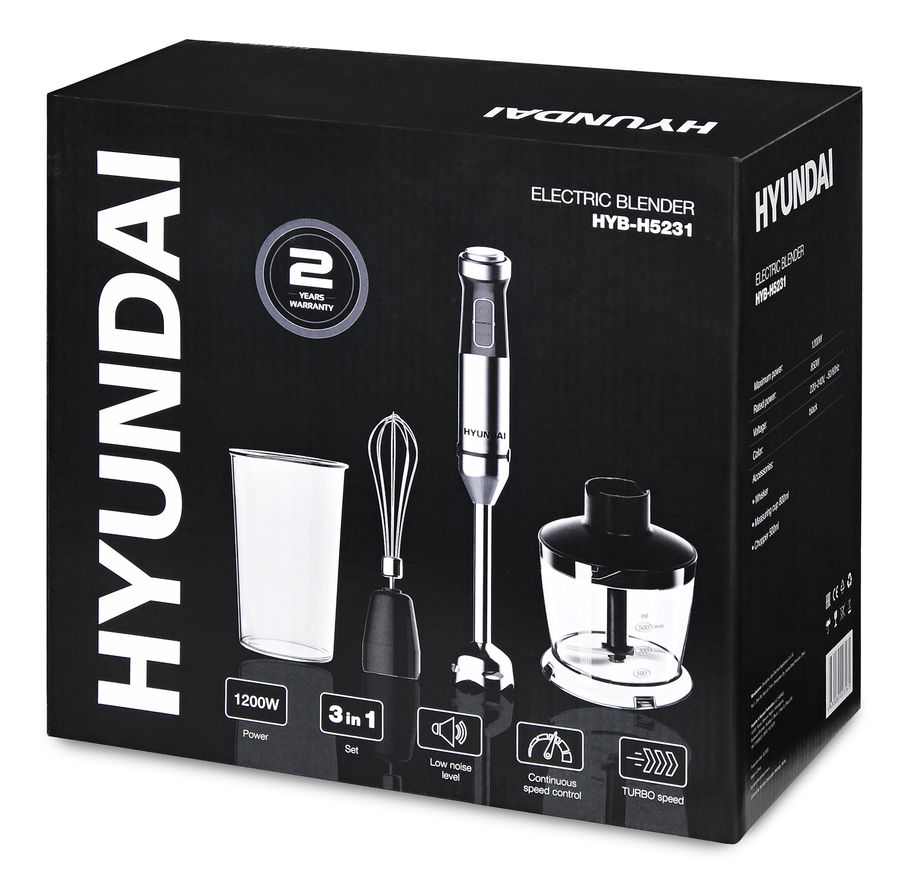 Блендер Hyundai HYB-H5231 черный