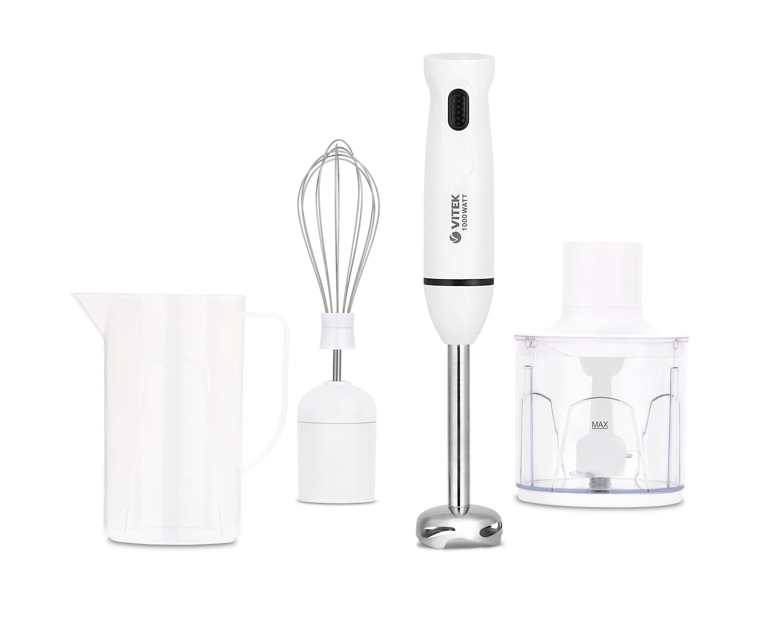 Блендер погружной Vitek VT-8531 1000 Вт белый