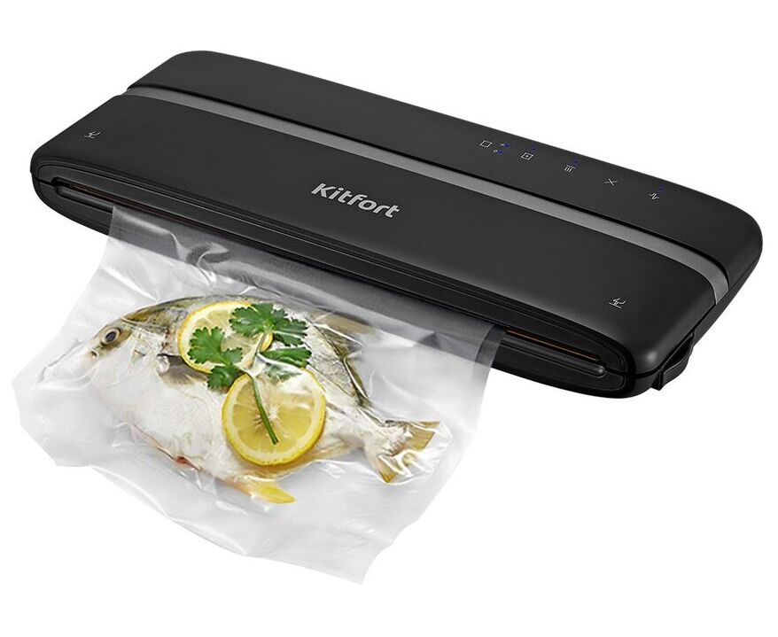 Вакуумный упаковщик Kitfort КТ-1526 черный