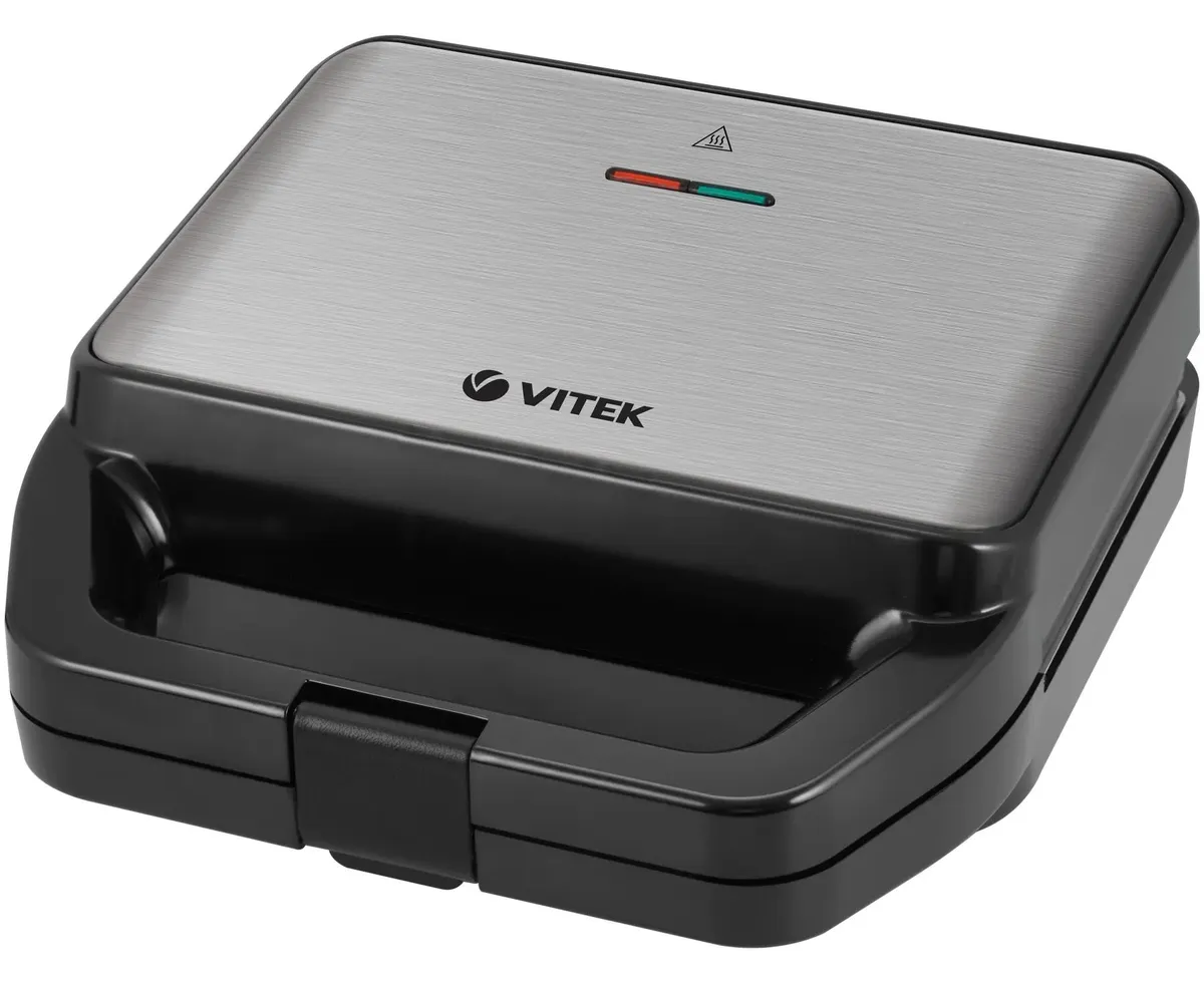 Вафельница Vitek VT-2626 черный/серебристый