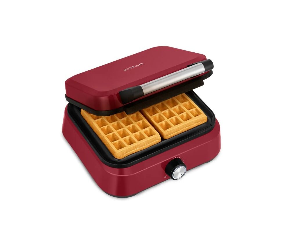Вафельница для бельгийских вафель KITFORT КТ-4634