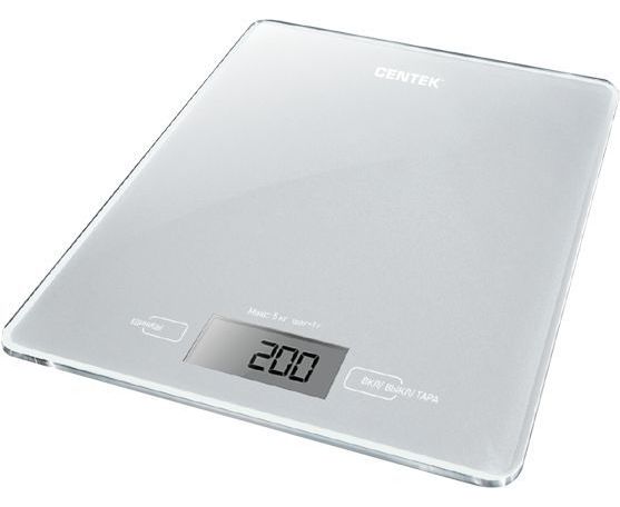 Весы кухонные CENTEK CT-2462 Серебристый